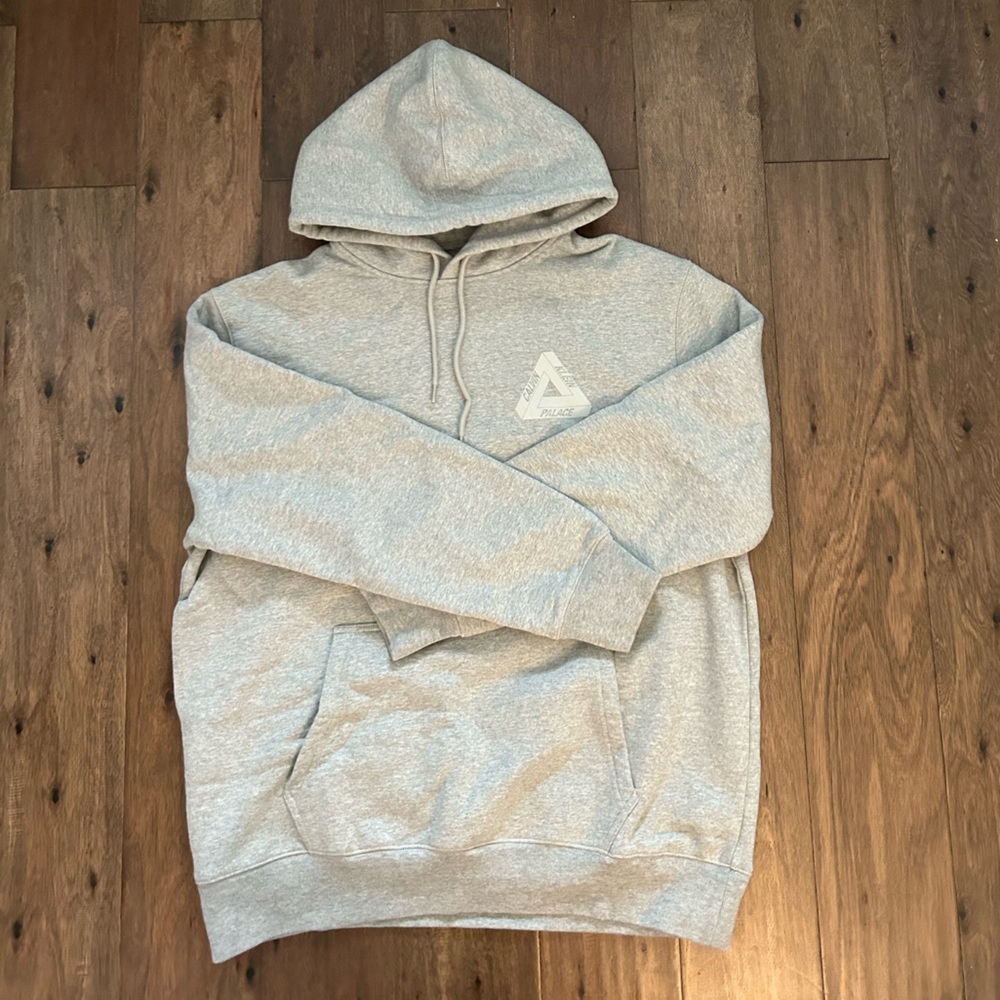 Palace x Calvin Klein XL Gray Hoodie